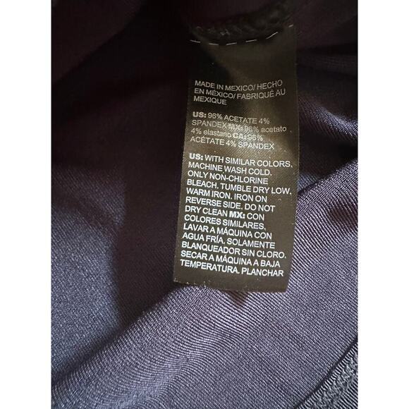 Chicos Travelers Color Block Top Women 4 Artsy Stretch Comfy Trip Cruise Slinky - Picture 3 of 8